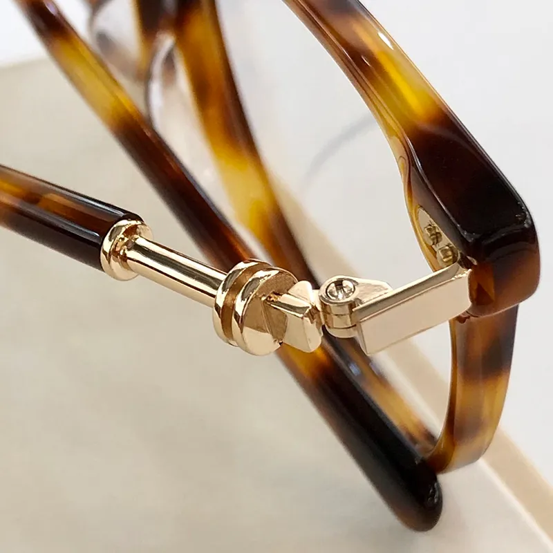 Glasses Square Metal Sunglasses Optical Frame Temples framed Natural Material Multicolor Optional Driving Beach Outdoor_voghion.com