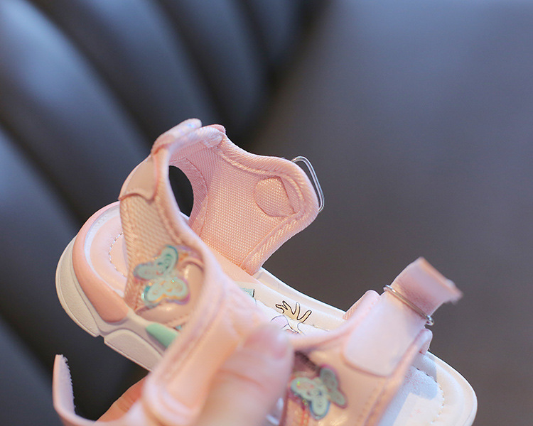 New Children's Beach Shoes Cartoon Little Girl Princess Shoes Soft Soled Baby Shoes_voghion.com
