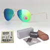 Hurtownia-Marka projekt Okrągłe okulary przeciwsłoneczne damskie męskie Metalowa oprawka Szklane soczewki Retro Vintage Sportowe okulary przeciwsłoneczne Gogle z_voghion.com