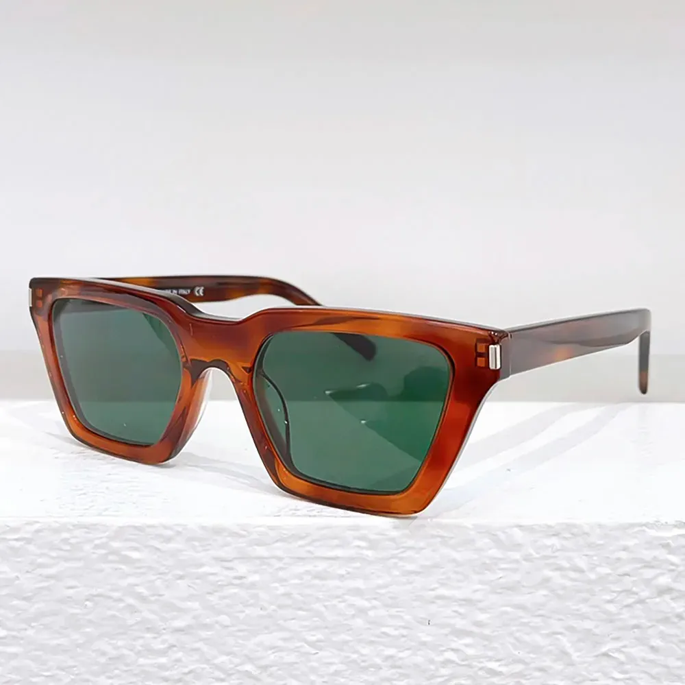 Sunglasses High Quality Men Driving Titanium Frame Women Slant Gradient Polarized Glasses_voghion.com