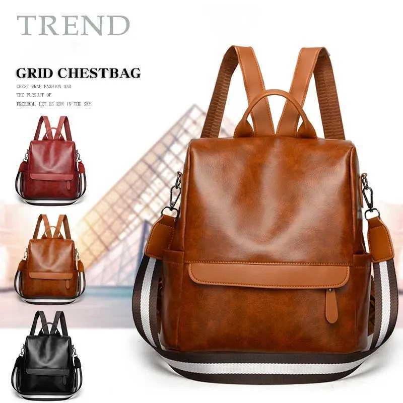 Women's Designer Backpack Soft Leather High Quality Fashion Bag_voghion.com