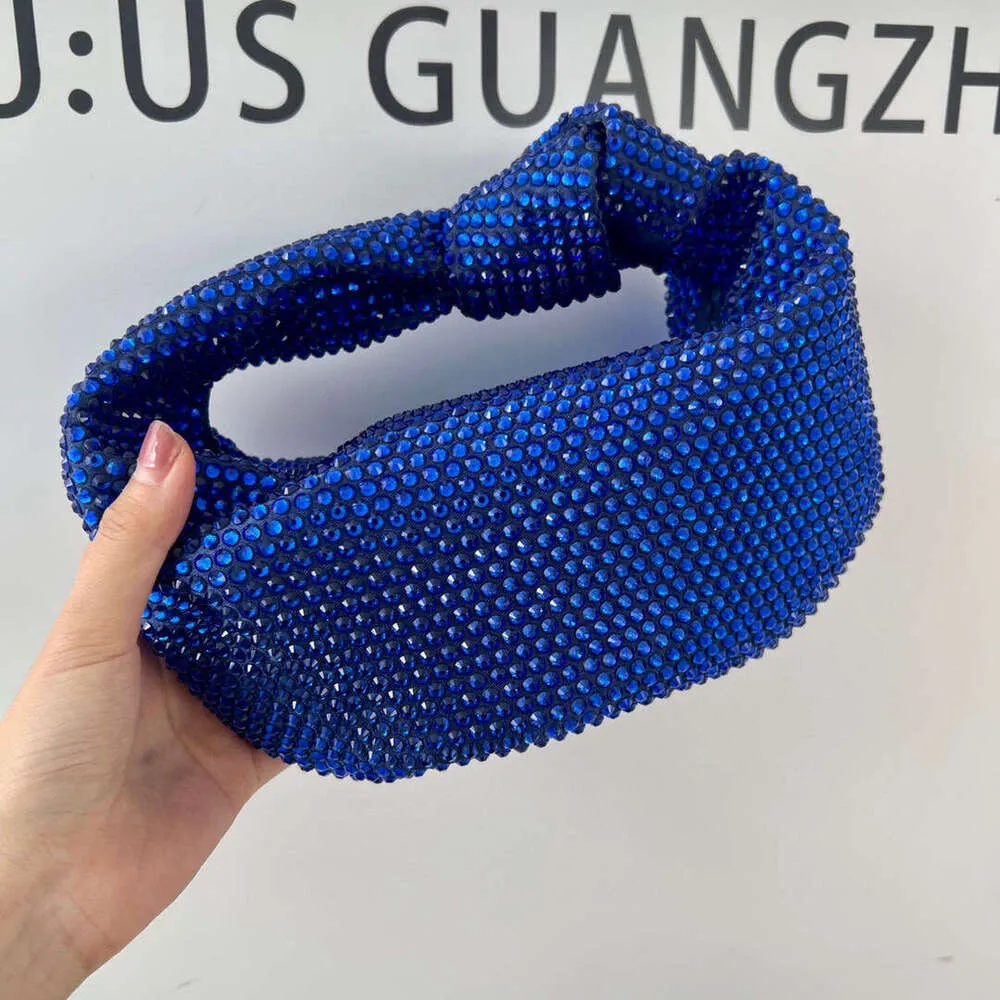 Designer Knotted Crsytal Rhie Dia Cloud Women's Handbag Bg Shiny Evening Bag Dinner Party Clutch Purse_voghion.com