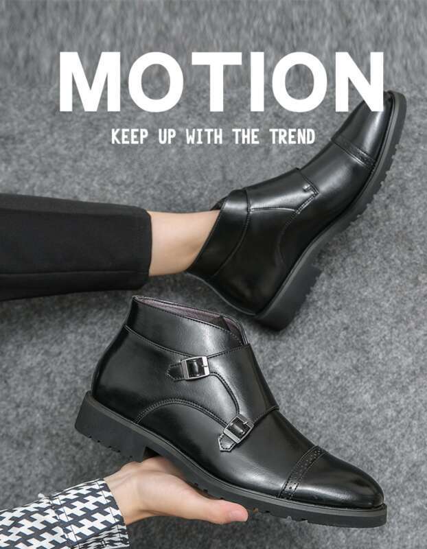 Herren Klassische Retro Derby Schuhe Herren Business Kleid Büro Lederschuh Flats Männer Mode Hochzeit Party Oxfords EU Größe_voghion.com