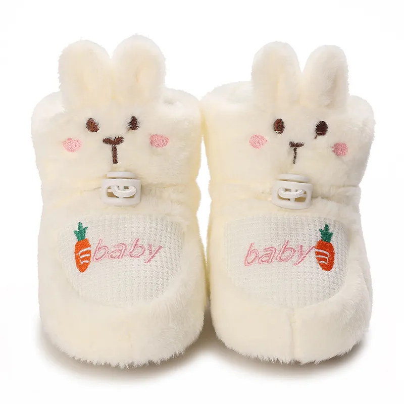 Chaussons bébé doux antidérapants pour l'hiver bottines bébé_voghion.com