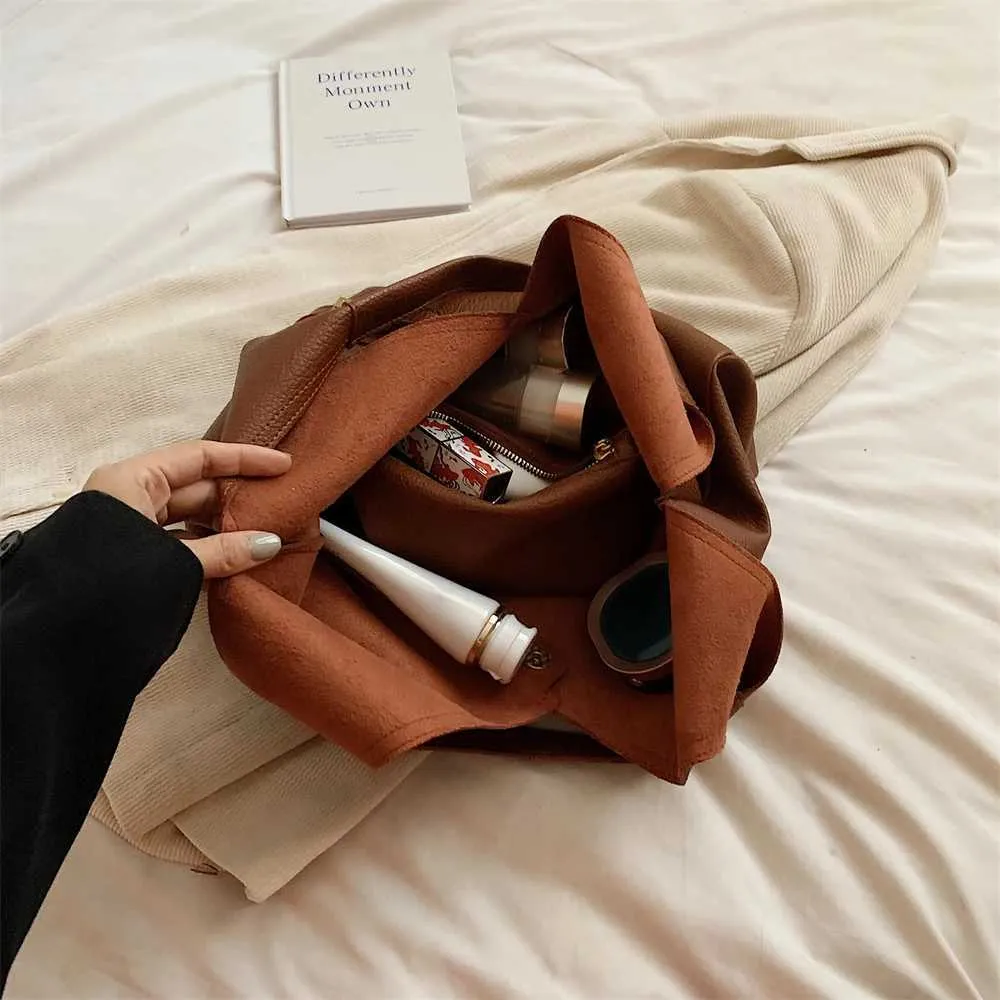 Set borse donna in ecopelle borsa a spalla tote per shopping_voghion.com