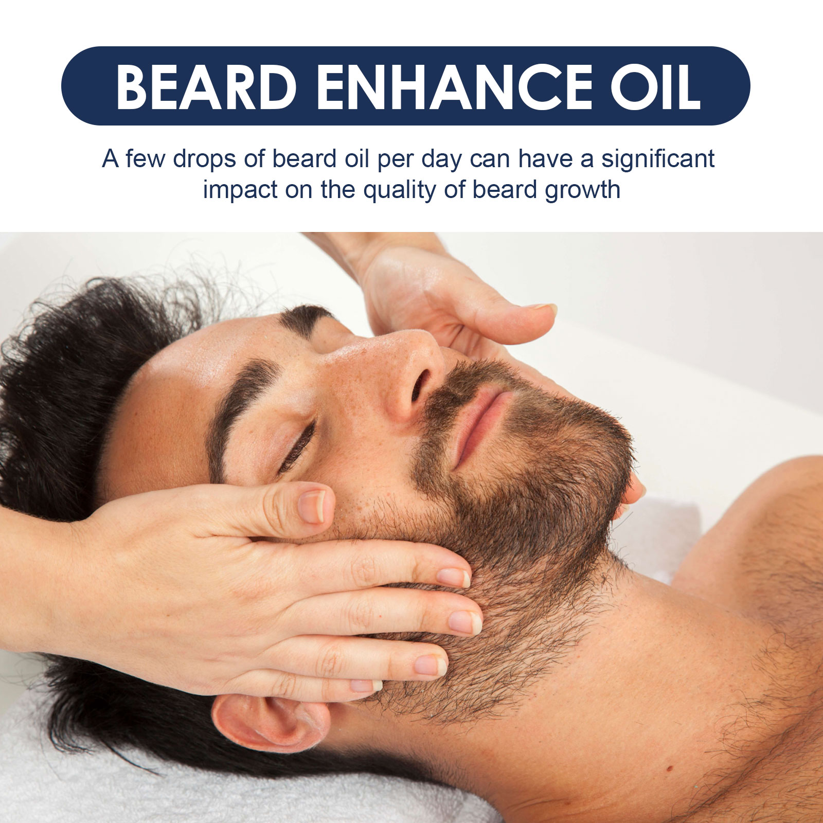 EELHOE Beard Treatment Oil, Strong Fur Root Moisturizing Soft Brightening Men's Beard Nourishing Thick Hair Essential Oil_voghion.com