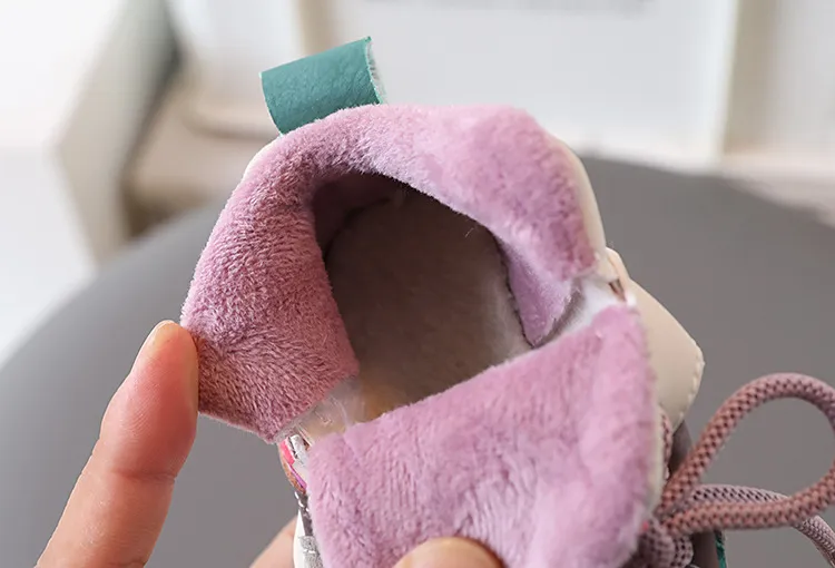 Scarpe da ginnastica firmate per ragazzi, scarpe casual per bambini, moda per ragazze, antiscivolo, calzature sportive Littlesprouts, invernali, calde, nuove, da corsa_voghion.com