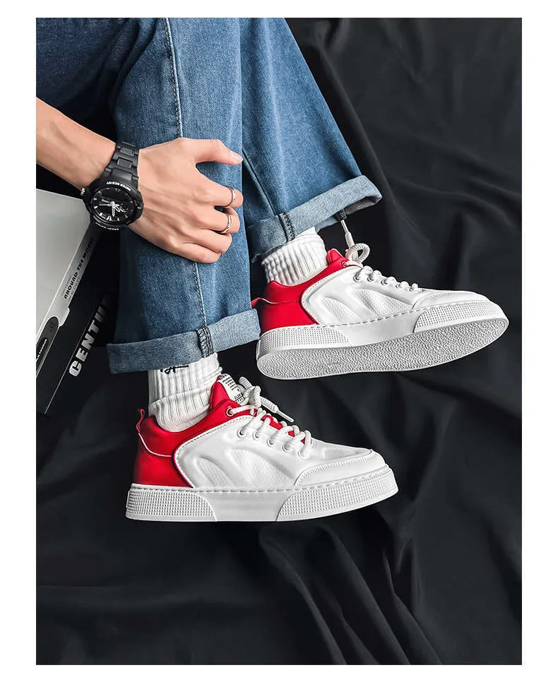 2024 Primăvara Toamnă Decoltat Casual Board Desinger Sport La modă și versatil Pantofi pentru bărbați Respirabil, Anti-alunecare,_voghion.com