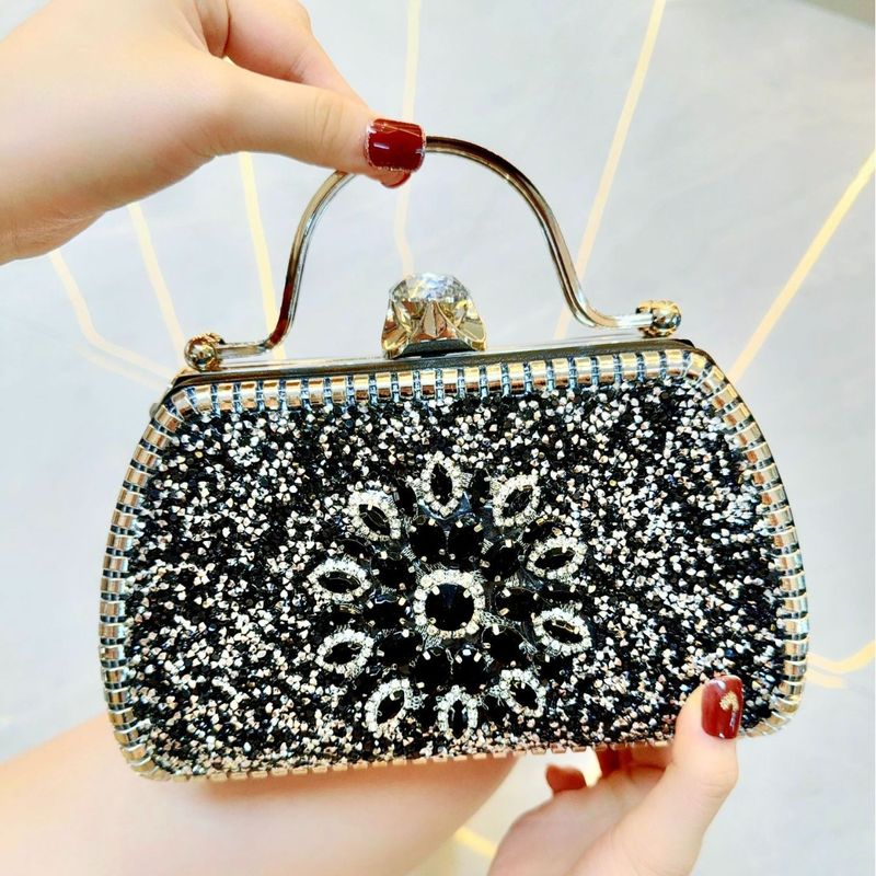Neue sonnenblumen strass cheongsam frauen handtasche eine schulter schräge spanne abendessen tasche_voghion.com