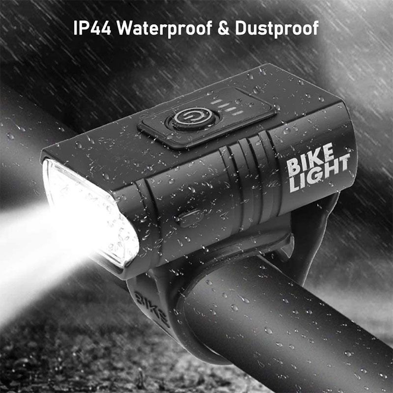 Phares de vélo de nuit à chargement USB [2 perles de lampe] Lumières de vélo réglables de près et de loin 2021 Nouveau_voghion.com
