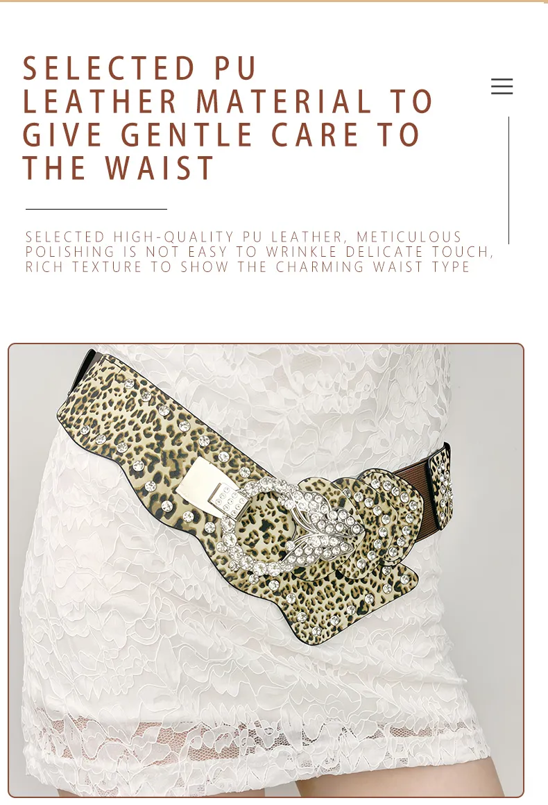 Chic Unisex Leopard Buckle Strap Band | A Must-Have Contemporary Apparel Enhancer_voghion.com