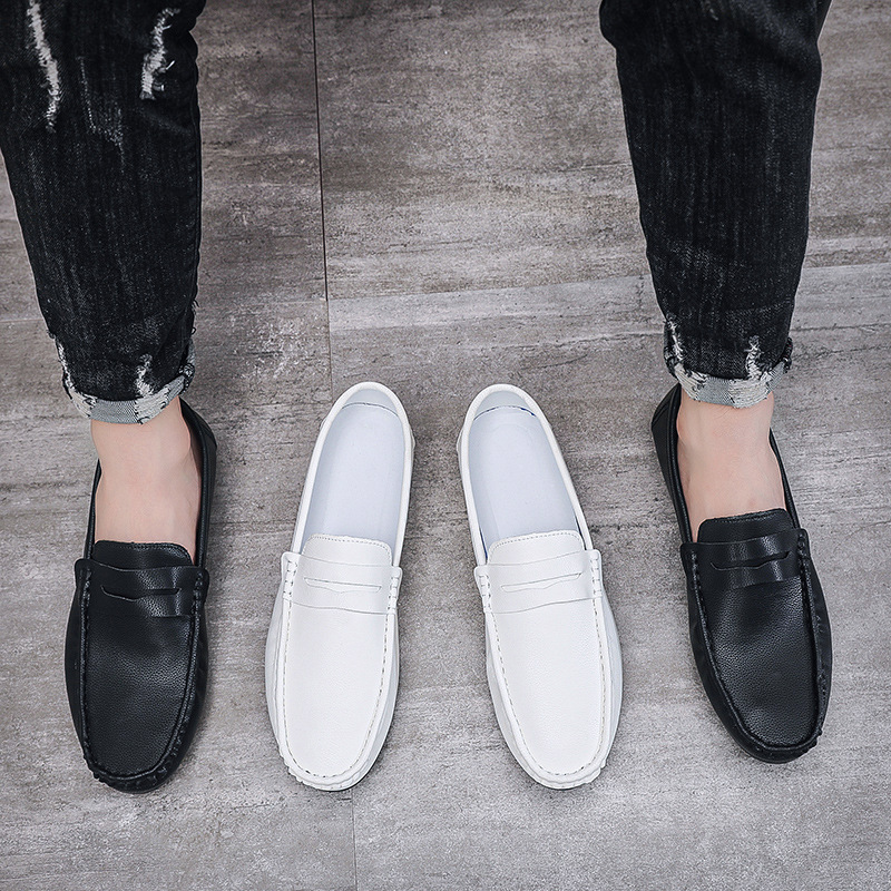 2025 Doudou Lederschuhe, Top-Schuhe mit weicher Sohle, Slipper zum Hineinschlüpfen, Casual Driving Loafers für Herren und ein Fuß für Herren 42E5_voghion.com