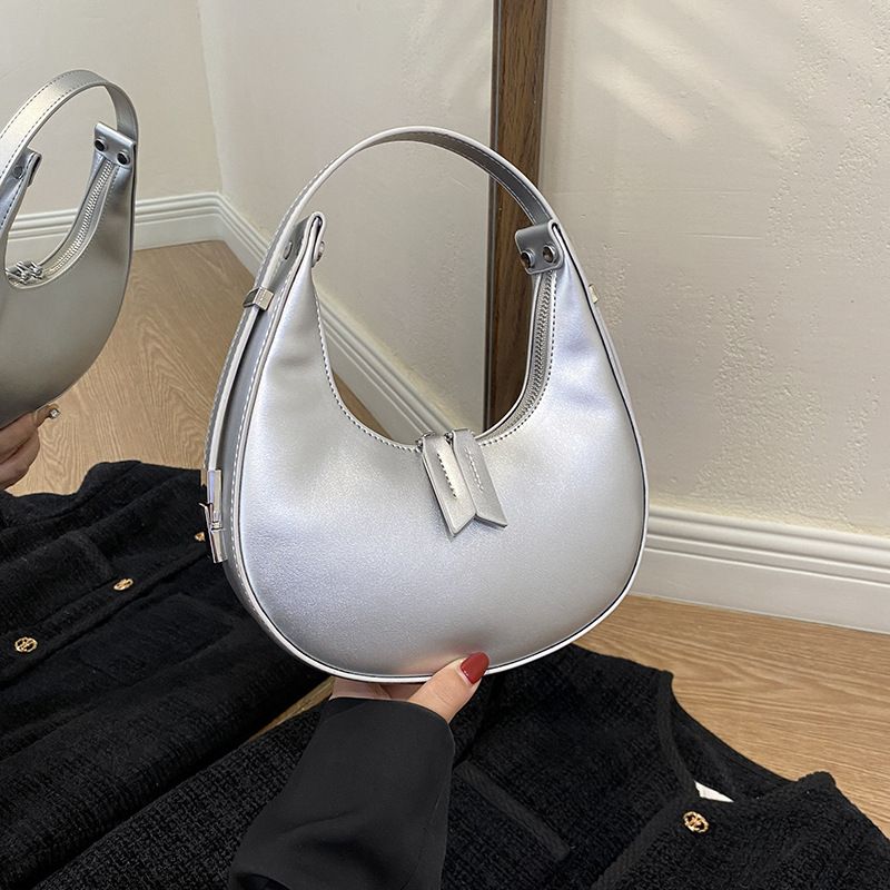 2024 Neue Nischendesign-Handtasche, modisch, bonbonfarben, trendig, eine Schulter, Unterarm-Dump-Tasche, geeignet für_voghion.com