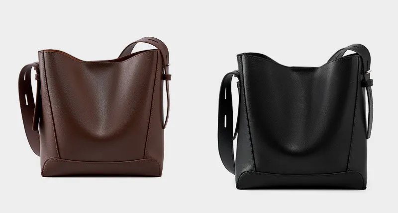 Abendtaschen 2024 Klassische Split Leder Schulter Crossbody Tasche Frauen Große Kapazität Büro Handtasche Mode Dame_voghion.com