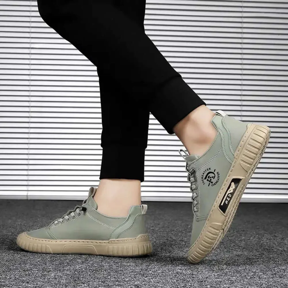 Baskets respirantes noires pour hommes, chaussures décontractées, mode conduite, marche, tennis, skate, plates, Atillas Man Lhshoe_voghion.com