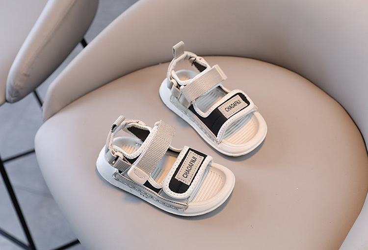 2024 Sandali sportivi nuovi estivi Scarpe da spiaggia per bambini con suola morbida cucite per ragazzi_voghion.com