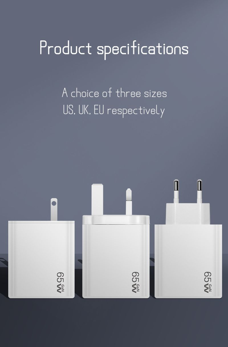 65W Fast Charger for Mobile Phone Notebook_voghion.com