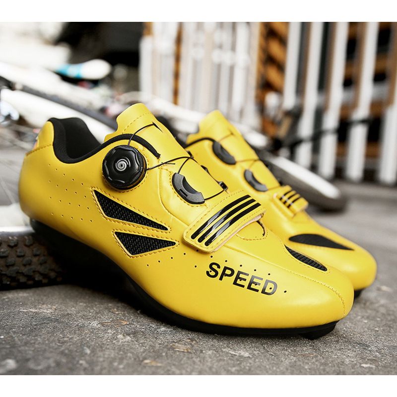 Radfahren dynamischen Fahrradschlössern, schlosslose Fahrrad-Bergschuhe für Herren und Damen mit harter Sohle_voghion.com
