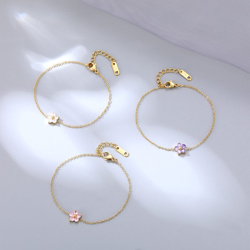 Sweet Wer Titanium Steel Plating Rhies Bracelets_voghion.com