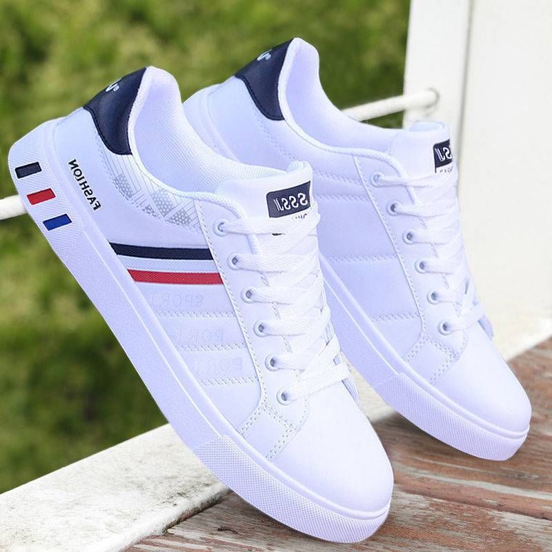 Kleine wittere Koreaanse versie, actieve schuim met flacher Sohle, Low Top voor mannen, trendy en_voghion.com