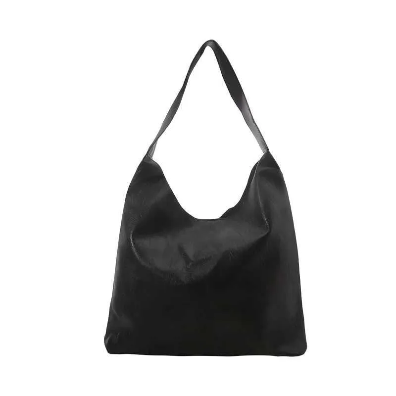 Design classico, alla moda, senso coreano e grande capacità, morbida pelle, tracolla da pendolare sotto le ascelle per ufficio_voghion.com