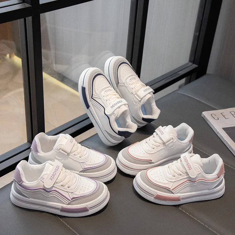 Kids Board Girl's Sneakers Fashion Hook Student Boys Cutefeet Sport Running Autumn New Toddler Casual Shoes Size 26 - 37_voghion.com