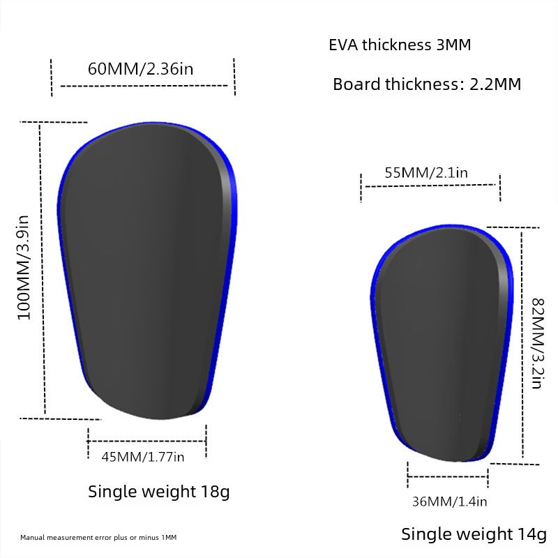Football Extra small guard Mini Pads football training supplies protective gear Shin Guard Foot Protector_voghion.com