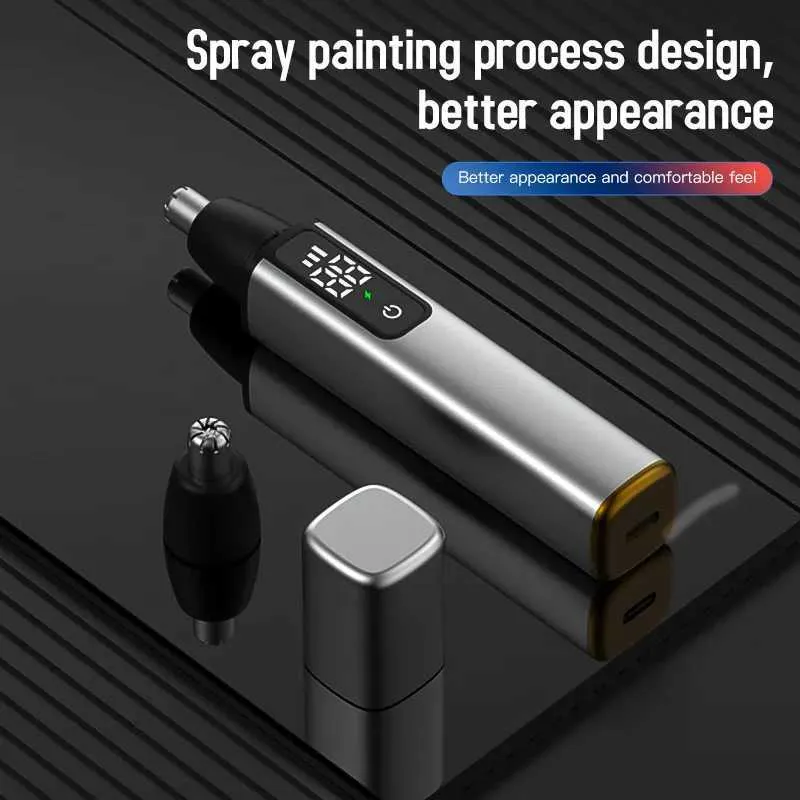Intelligent Nose Trimmer - Power Display｜Low Noise｜Painless_voghion.com