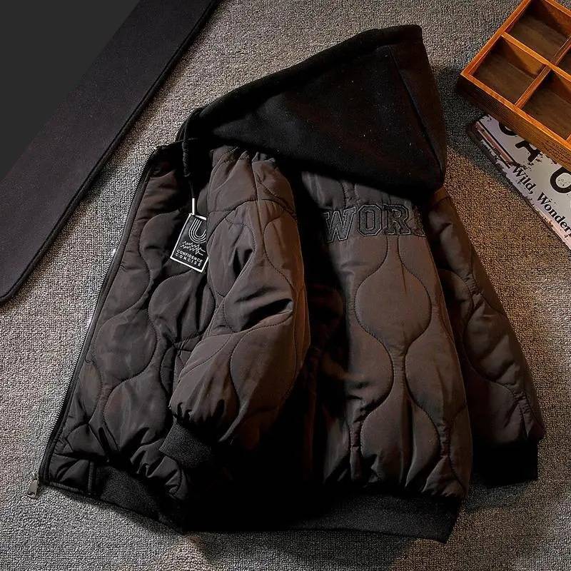 Baseball-Baumwolljacke für Kinder, Herbst und Winter, Neue Kinderbekleidung, Baumwollmantel für Kinder, Winterkleidung für Babys, Verdickter Mantel, Trendig_voghion.com