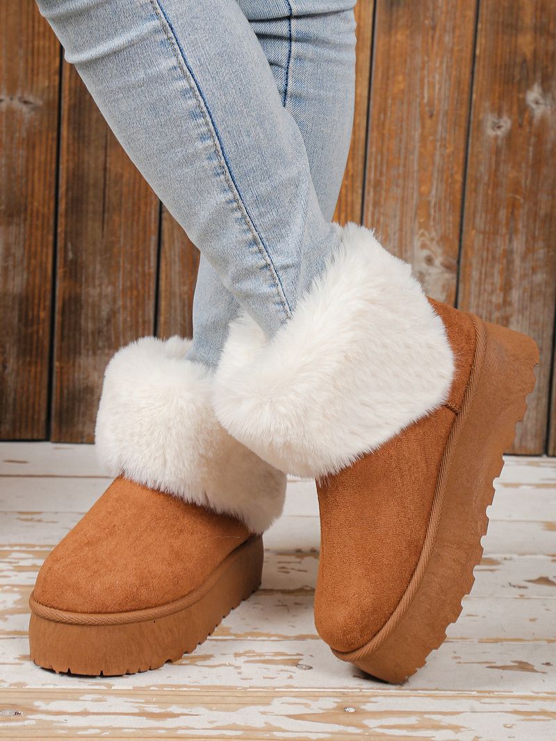 Neue Sohle kurze Cyder mit einem dicken Slip-On aus Baumwolle_voghion.com