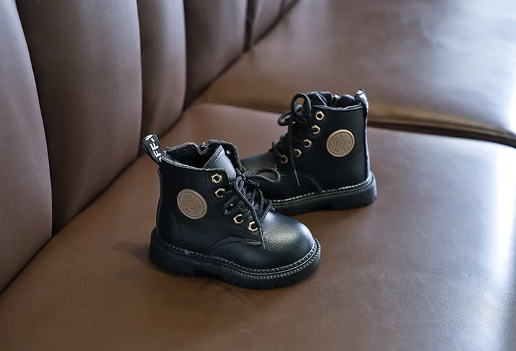 Kids Fashion Casual Toddler Boys Girls Autumn Winter Leather Littlesprouts Boots Children Running Sport Snow Shoes Sizes_voghion.com