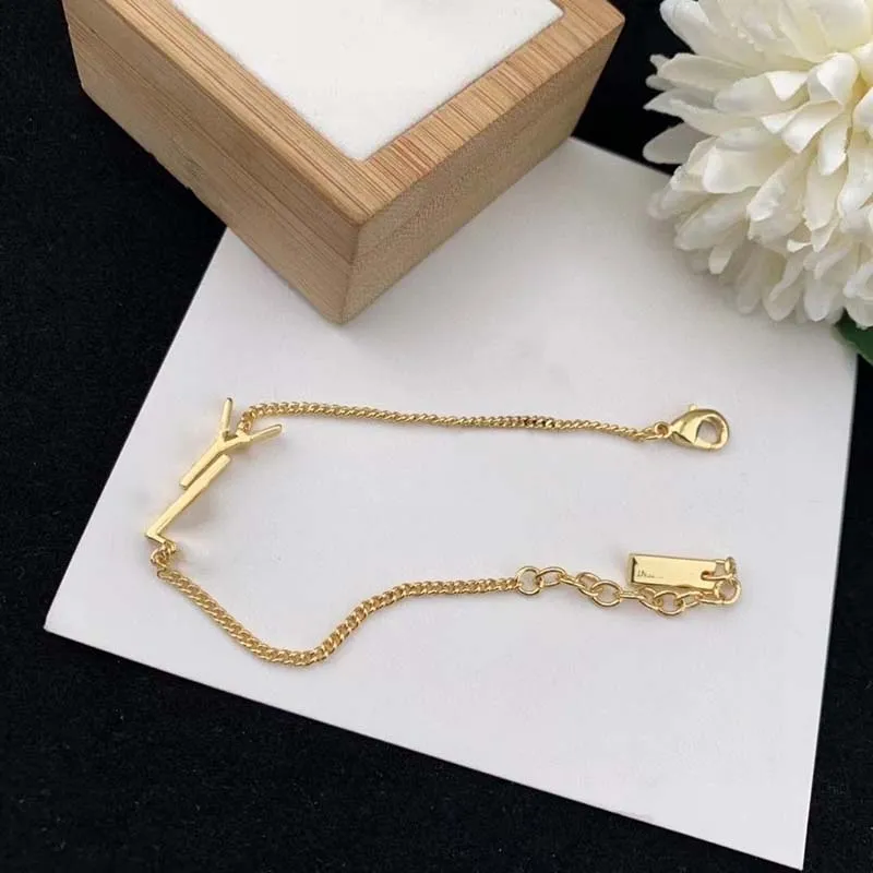 Schmuck für Armbänder Kettenarmband mit Box Silber vergoldet eleganter Damenschmuck Designer_voghion.com