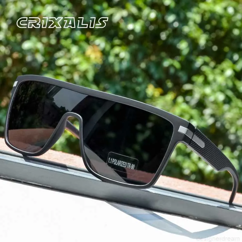 Designer designer Fashion Polarized costa occhiali da sole da uomo Occhiali da sole da uomo Square Oversize Anti Glare Driver Mirror_voghion.com