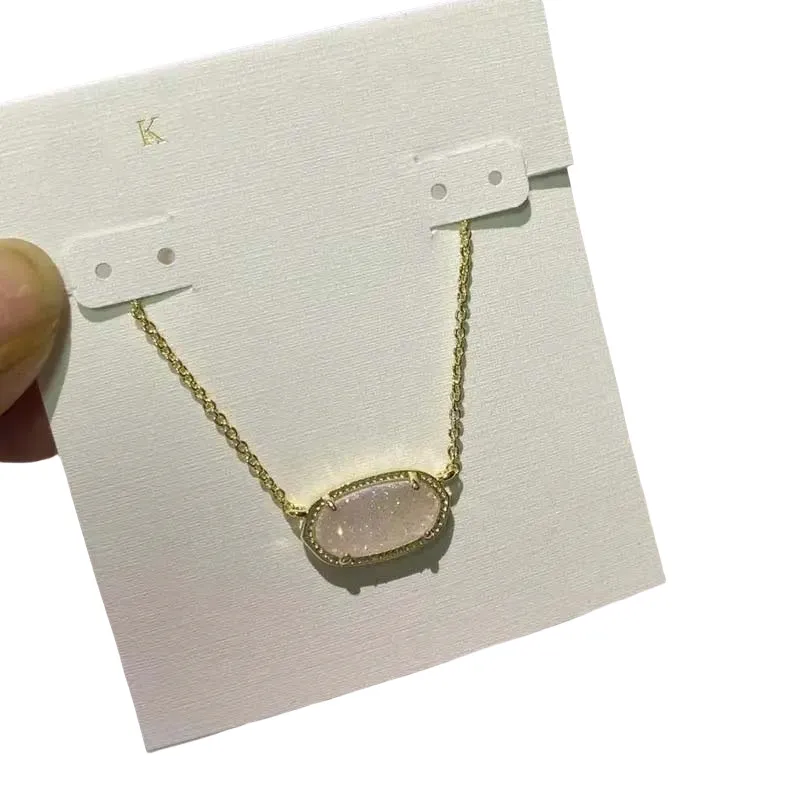 colliers en or de créateur femme chaîne élégance collier ovale femme collier breloque bijoux femmes_voghion.com