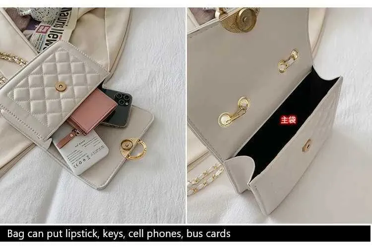 Borsa a spalla e tracolla elegante da donna con catena di perle_voghion.com
