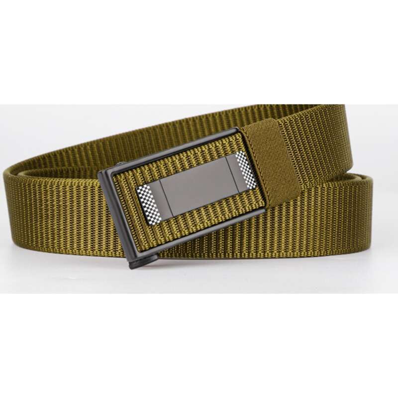 Cintura con fibbia automatica interna da uomo Downstream per sport all'aria aperta e tempo libero, comoda, traspirante, anti-sudore_voghion.com