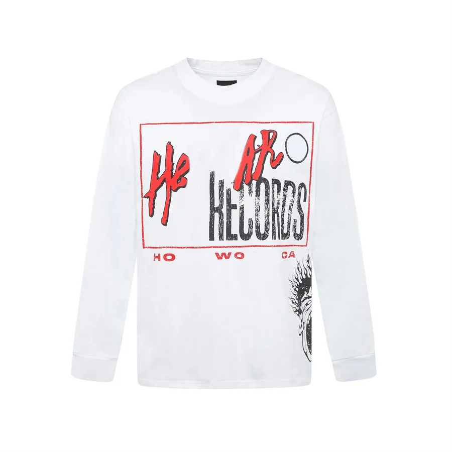 Herren Longsleeve Graffiti Hoodie Kapuzenpullover Im Oversize_voghion.com