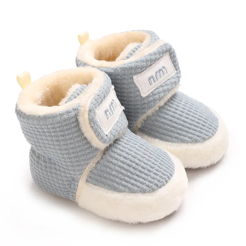 Botas de inverno de lã quente para bebês recém-nascidos, sapatos para crianças pequenas, botas Cutefeet para meninas e meninos de 0 a 18 meses_voghion.com