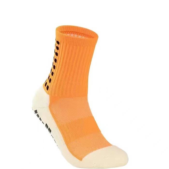 Calcetines de fútbol profesionales de alta calidad con agarre antideslizante y suela de rizo acolchada: calcetines de media caña que absorben la humedad para fútbol y deportes._voghion.com