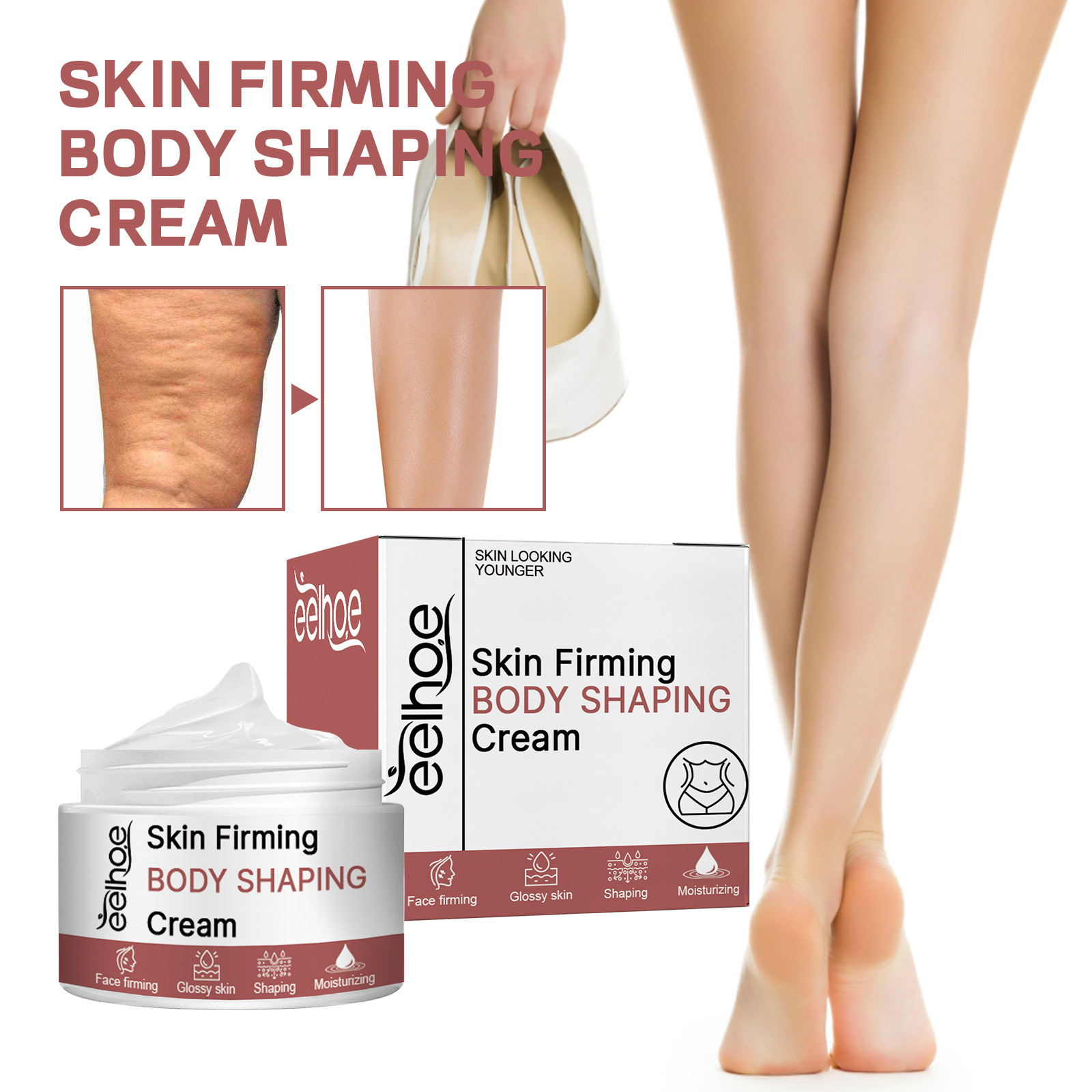 Masaje Reafirmante Corporal, Modelador, Reafirmante, Contracción Abdominal, Embellecedor de Brazos, Hidratante y Adelgazante de Piel_voghion.com