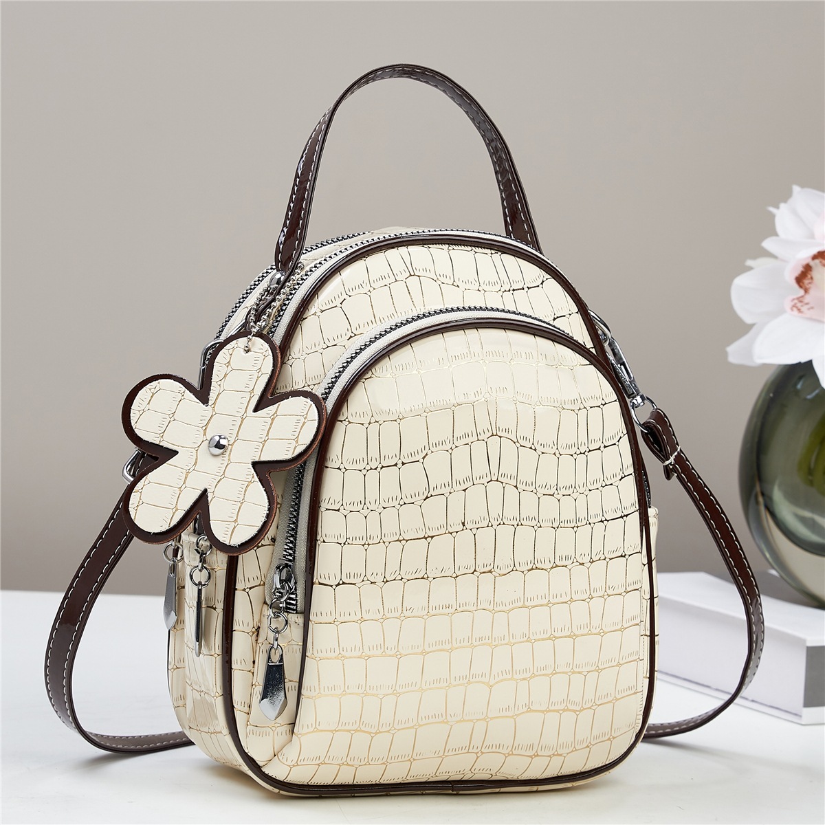 middle-aged women's backpack backpack dual-use large capacity mom shoulder practical