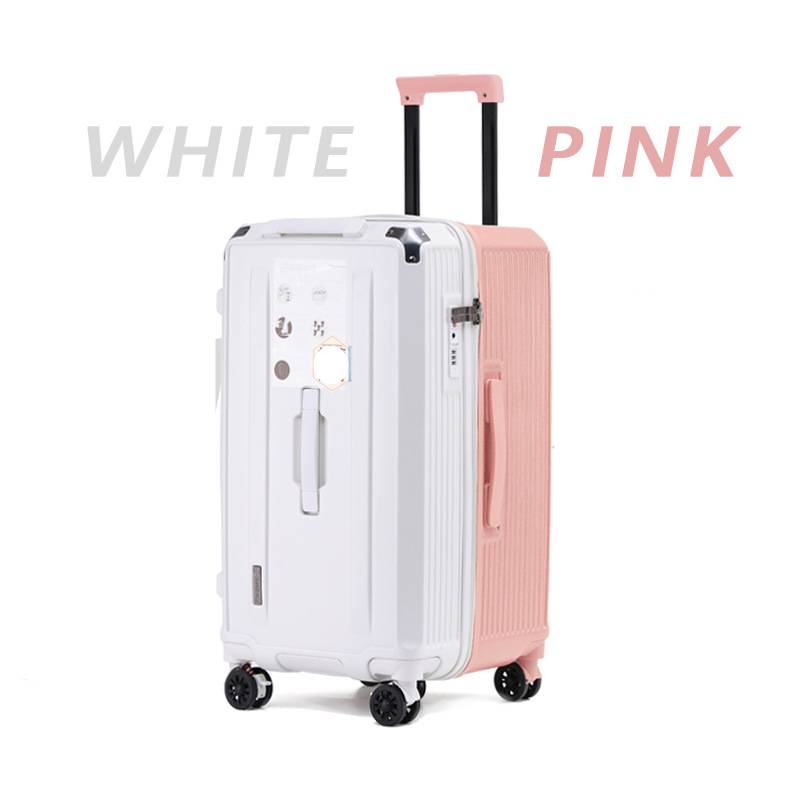 Valigia trolley da viaggio per donna, 28 pollici, ruote universali, grande capacità, valigia silenziosa da 36 pollici per studenti, valigia da uomo, valigia da stiva_voghion.com