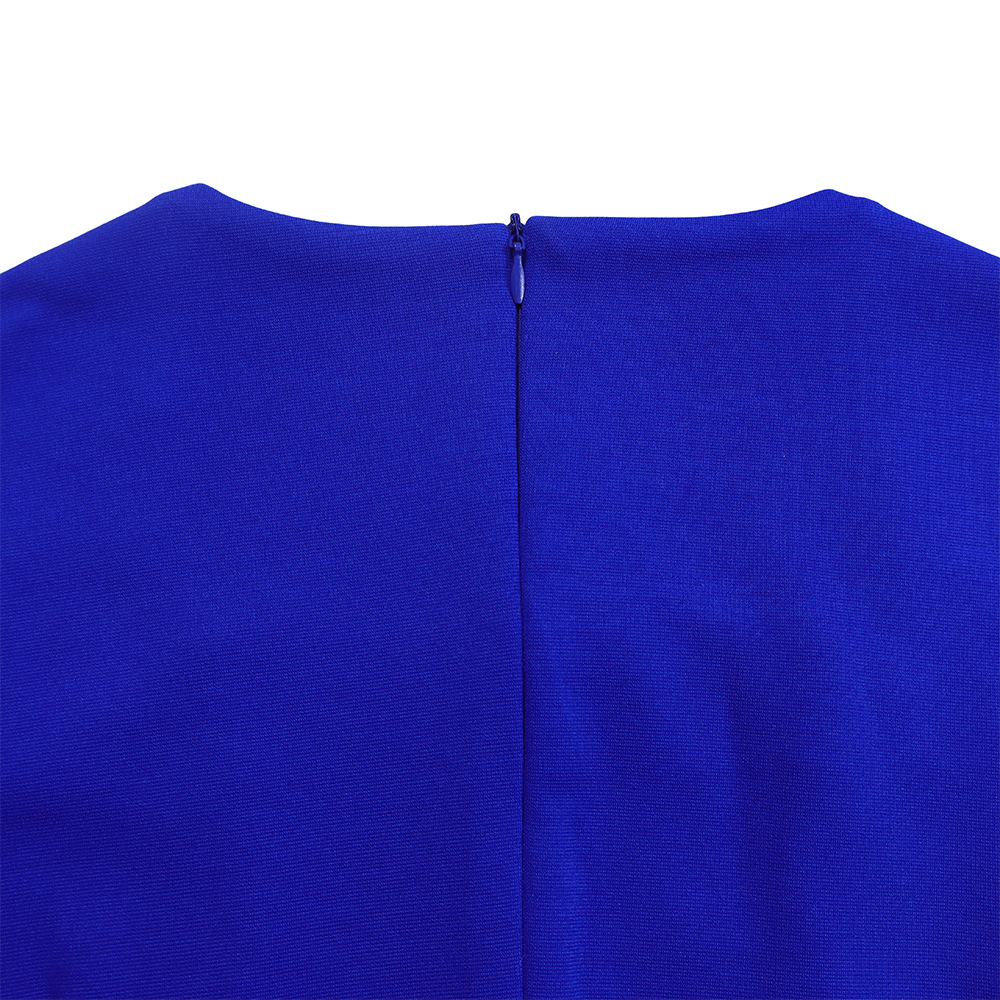Women's Autumn And Winter New Long-sleeved OL Temperament Elegant Ruffled African Dress_voghion.com