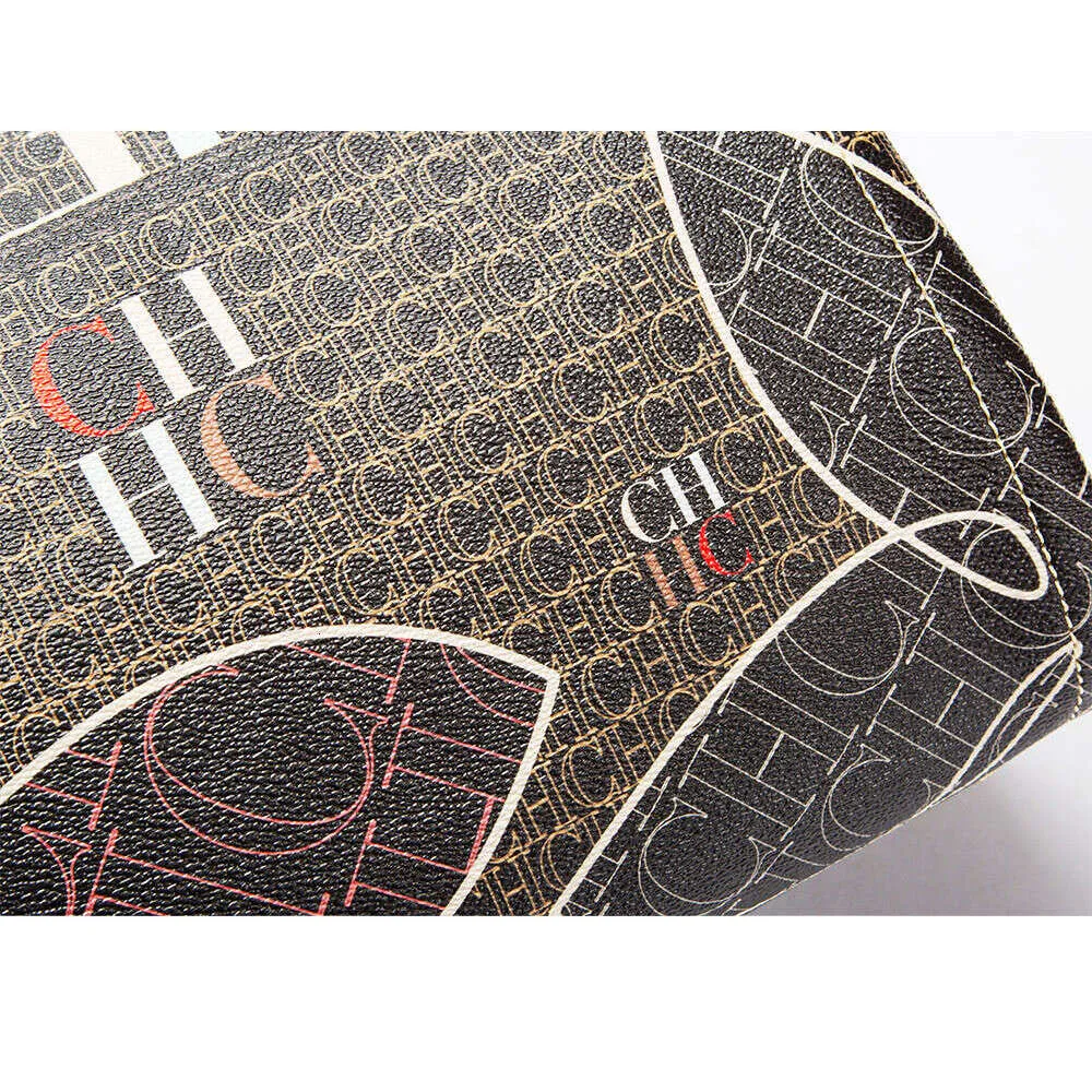 CHHC High Quality Ladies Jacquard Craftsmanship Metal Hanging Wer Pattern Large Capacity Handbag Designer New_voghion.com
