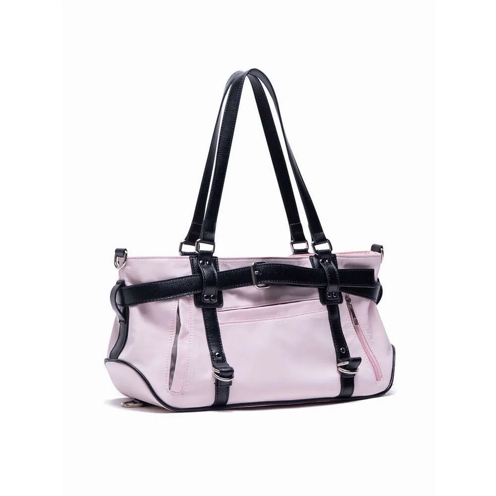 Korejski nišni dizajn Ins Blogger Isti slatki i cool stil Remen Tote Ležerna najlonska platnena torba za rame_voghion.com