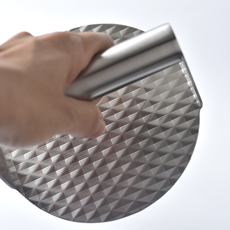 304 din oțel inoxidabil Hamburger Patty Maker embossed Burger Machine carne presă manuală rotundă carne plăcintă calamar friptură friptură instrumente_voghion.com