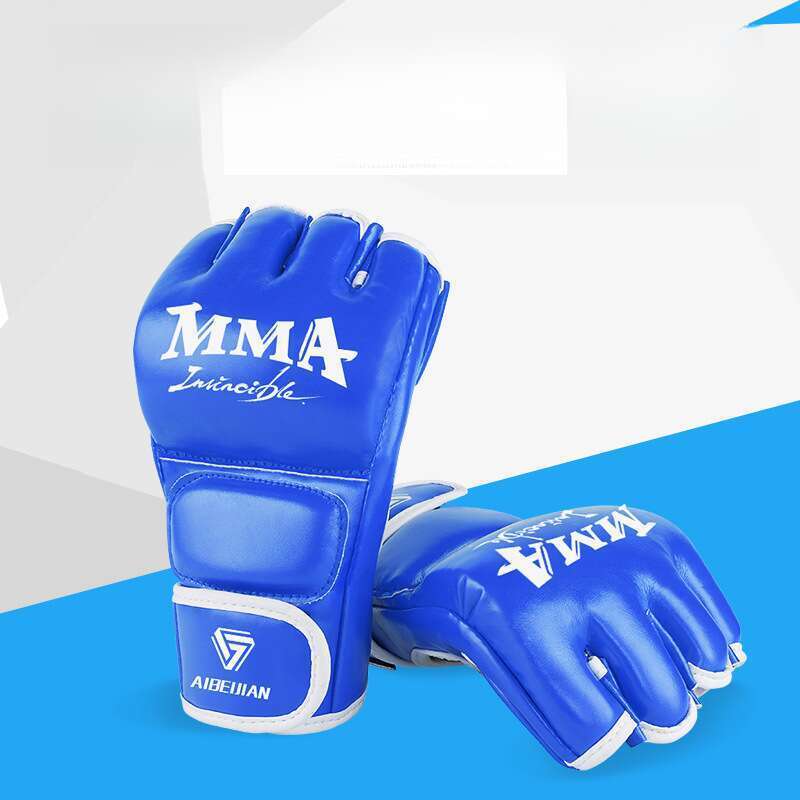 Adult And Children's Sanda Training, MMA Muay Thai Combat, Punching Bags, Men's And Women's Half Finger Boxing Gloves, Boxing Gloves_voghion.com