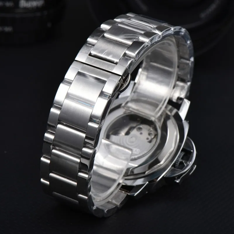 Montres-bracelets pour hommes 2024 Nouvelles montres pour hommes Tous les cadrans fonctionnent Montre de machines automatiques Top Luxury Brand Clock Hommes Mode Bracelet en caoutchouc noir_voghion.com