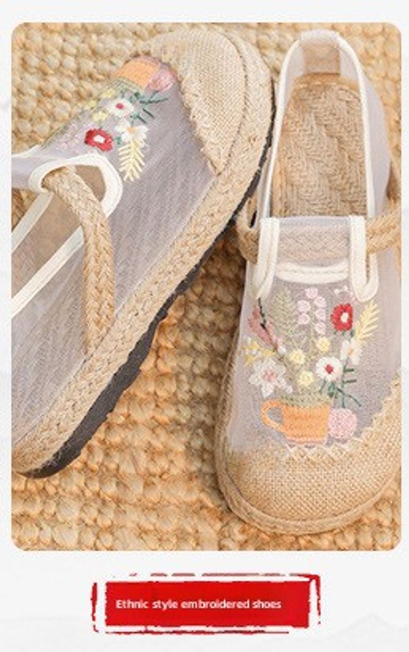 New Ethnic Fashion Cloth Shoes Slippers Women_voghion.com