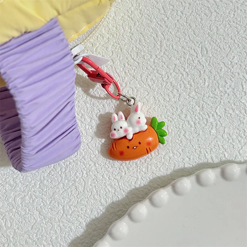Cartoon Obst Raumschiff Schlüsselanhänger süße Tiere Kette für Mädchen Kinder Dekoration Schlüsselanhänger Büchertasche Anhänger Zubehör_voghion.com